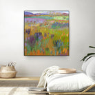 After a Spring Rain by Jane Schmidt on GIANT ART - multicolor landscapes; contemporary