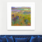 After a Spring Rain by Jane Schmidt on GIANT ART - multicolor landscapes; contemporary
