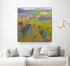After a Spring Rain by Jane Schmidt on GIANT ART - multicolor landscapes; contemporary