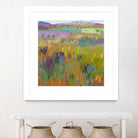 After a Spring Rain by Jane Schmidt on GIANT ART - multicolor landscapes; contemporary