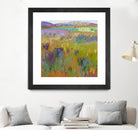 After a Spring Rain by Jane Schmidt on GIANT ART - multicolor landscapes; contemporary