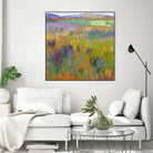 After a Spring Rain by Jane Schmidt on GIANT ART - multicolor landscapes; contemporary