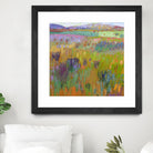 After a Spring Rain by Jane Schmidt on GIANT ART - multicolor landscapes; contemporary