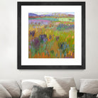 After a Spring Rain by Jane Schmidt on GIANT ART - multicolor landscapes; contemporary