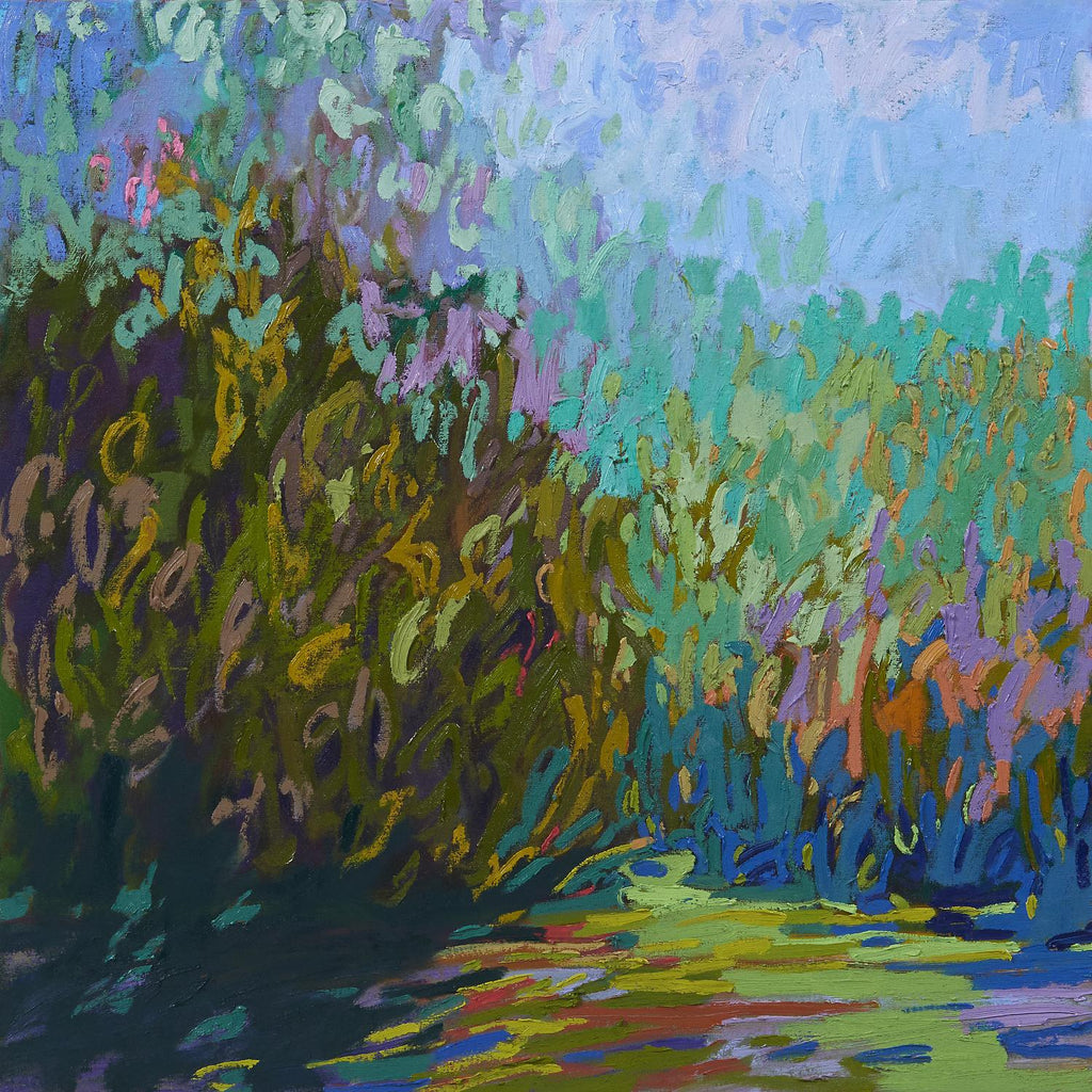 Colorfield #60 by Jane Schmidt on GIANT ART - multicolor landscapes; contemporary