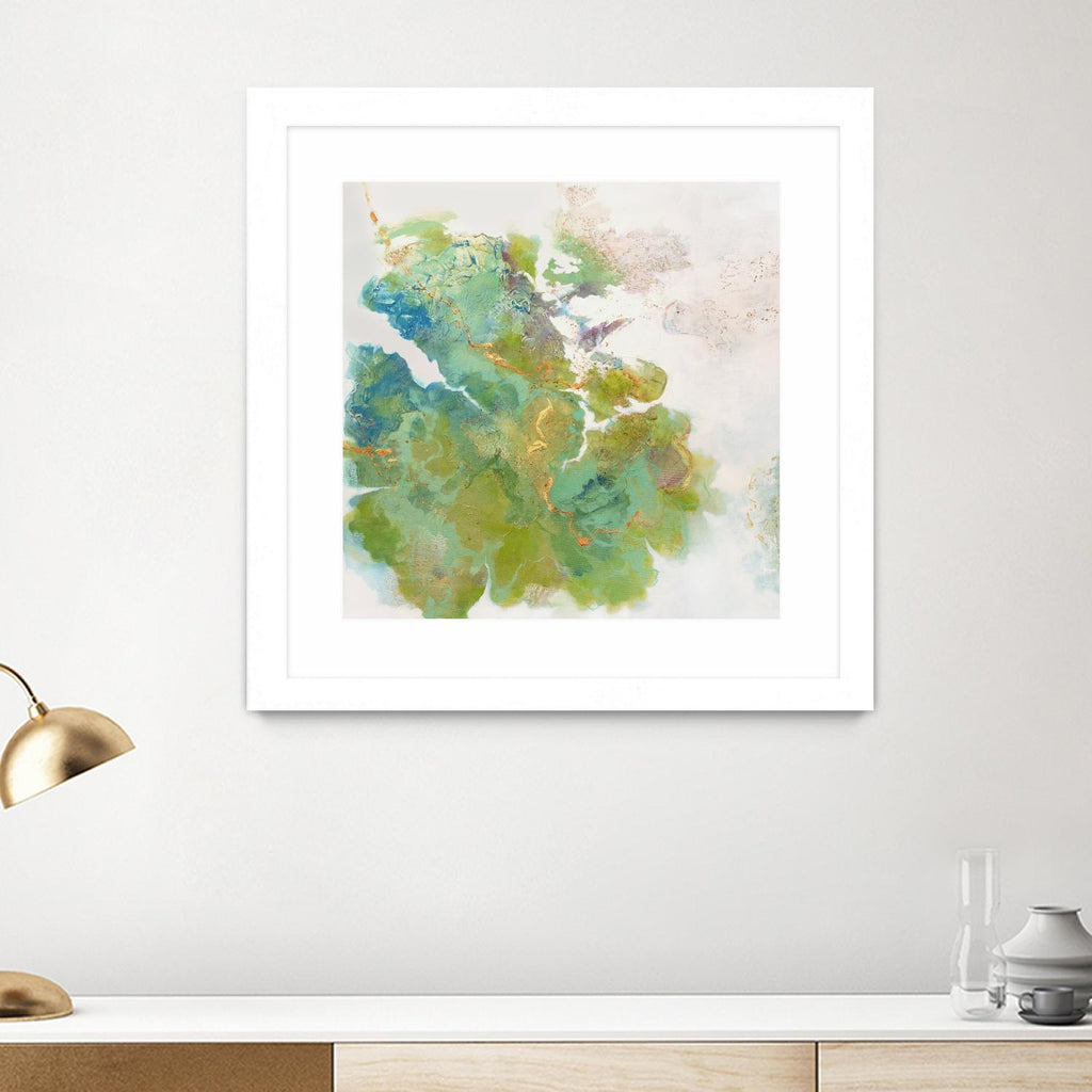 Lichen 1 by Elisa Sheehan on GIANT ART - multicolor abstracts; contemporary