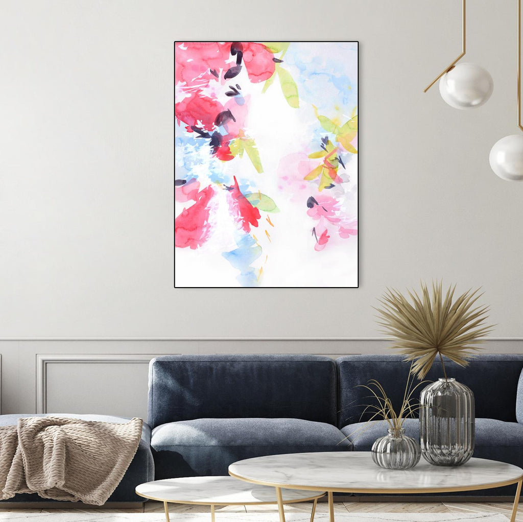 Spring Blossoms 1 by Elisa Sheehan on GIANT ART - multicolor abstracts; contemporary