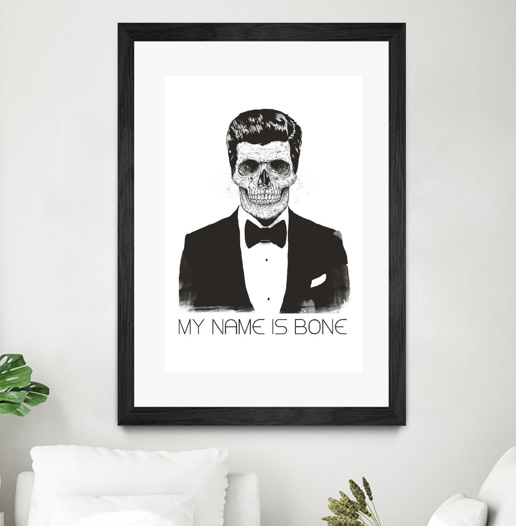 My Name is Bone by Balazs Solti on GIANT ART - multicolor urban/pop surrealism