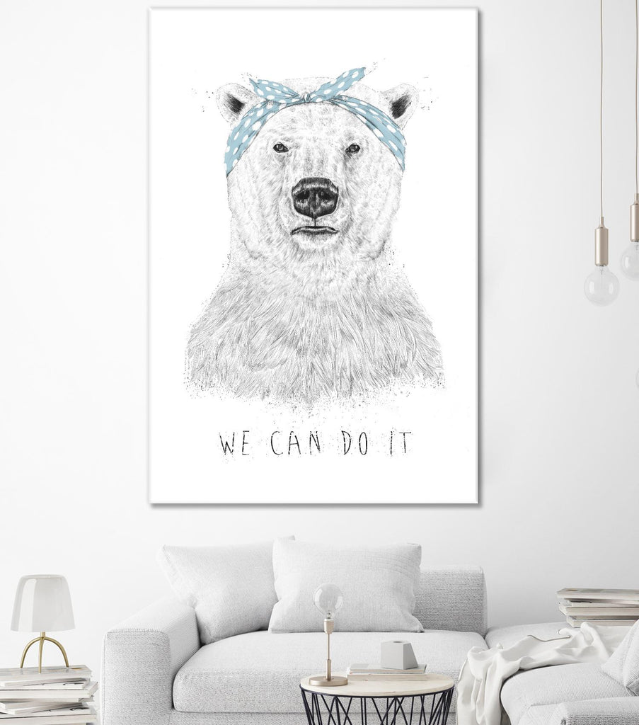 We Can Do It by Balazs Solti on GIANT ART - multicolor urban/pop surrealism