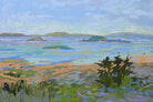 Islands Off the Mainland by Jane Schmidt on GIANT ART - multicolor landscapes; coastal