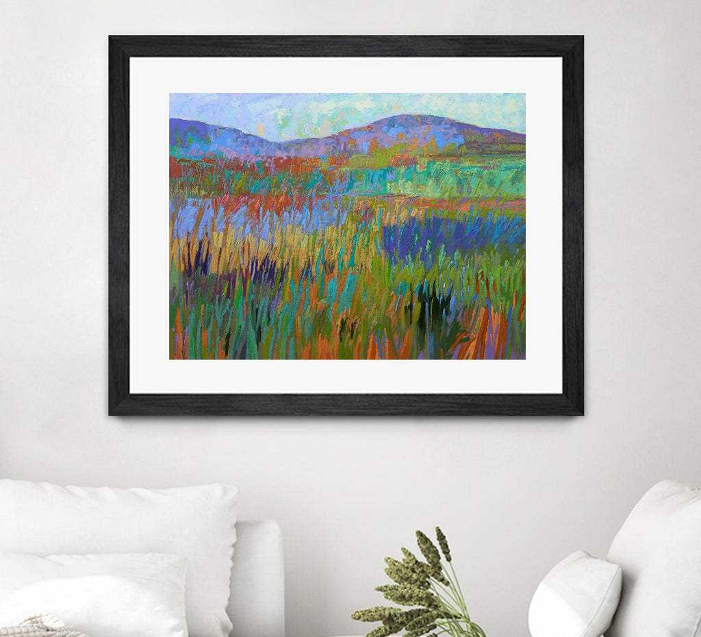 Color Field No. 68 by Jane Schmidt on GIANT ART - multicolor landscapes; contemporary