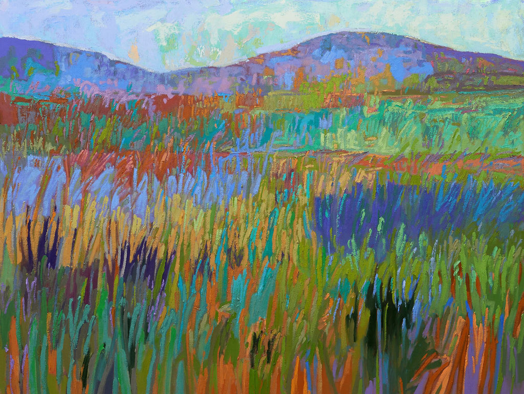 Color Field No. 68 by Jane Schmidt on GIANT ART - multicolor landscapes; contemporary