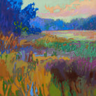 Pastoral XV by Jane Schmidt on GIANT ART - multicolor landscapes; contemporary