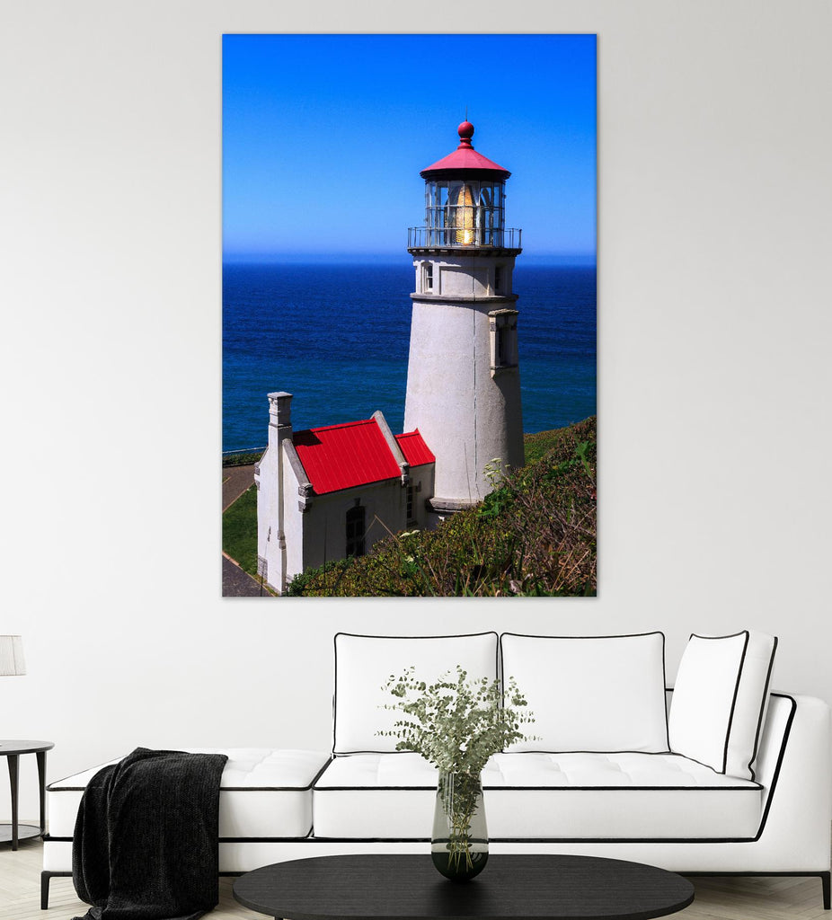 Heceta Head Lighthouse by Shawn/Corinne Severn on GIANT ART - multicolor photography; coastal