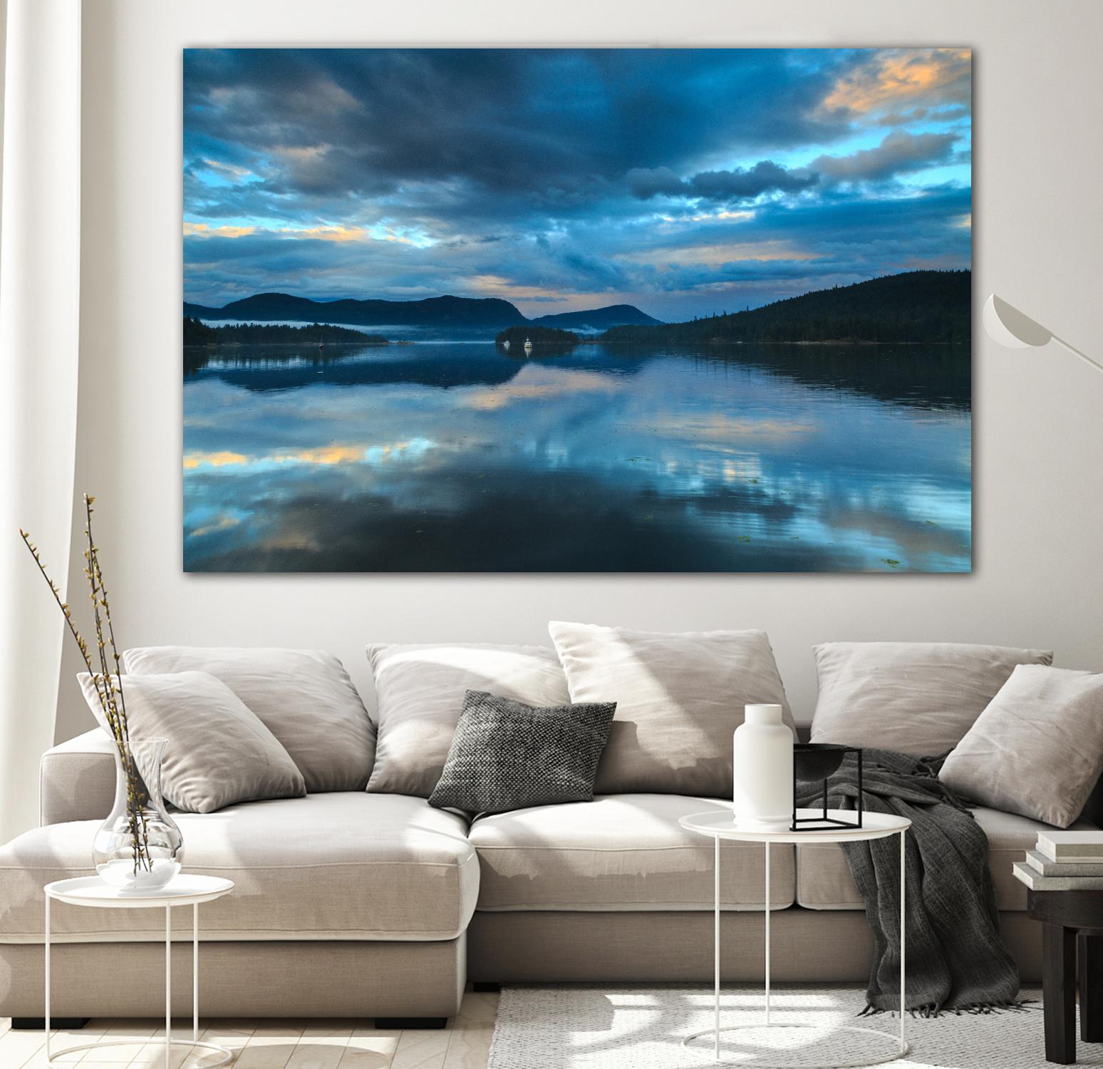 Waiatt Bay Evening by Shawn/Corinne Severn on GIANT ART - multicolor landscapes; photography; coastal