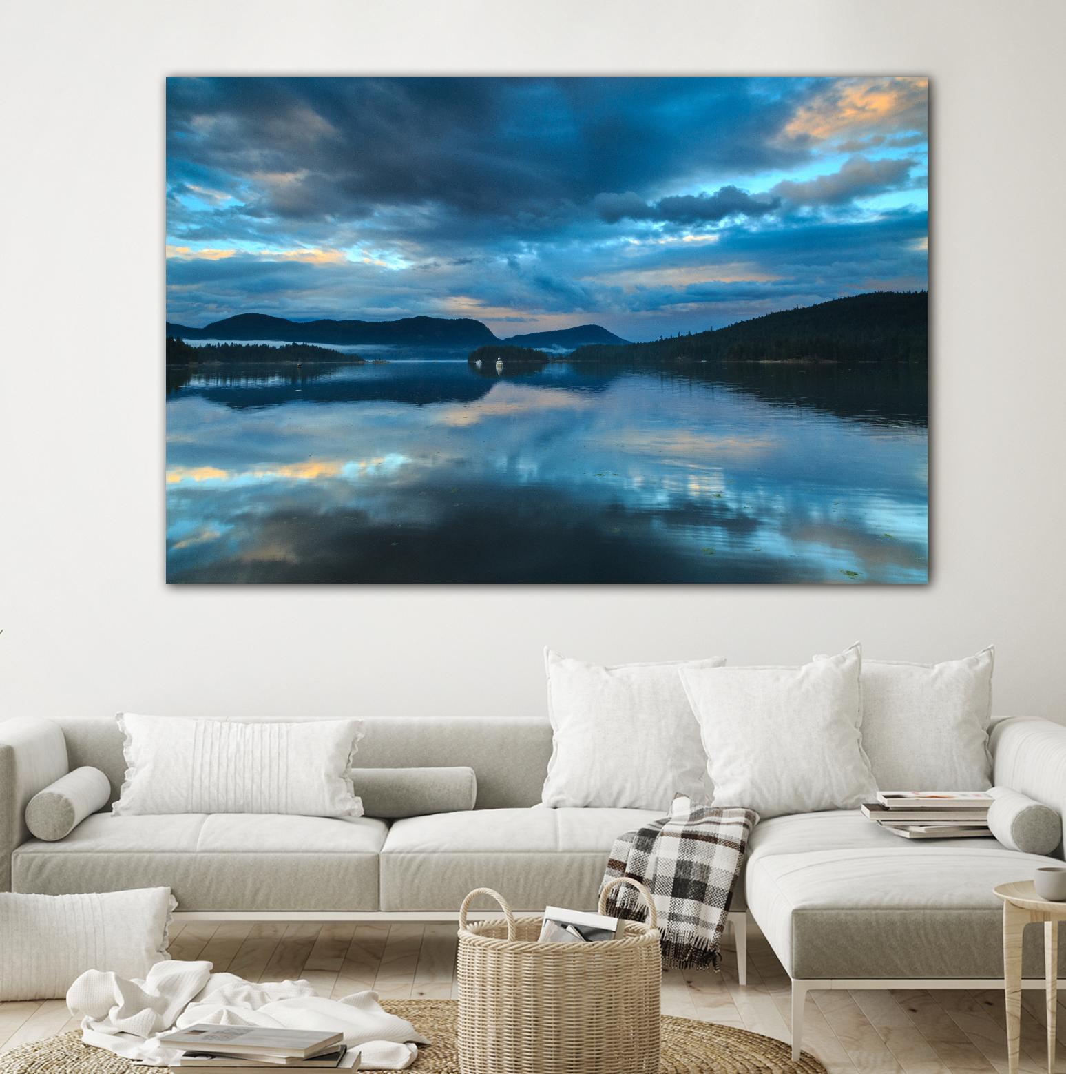 Waiatt Bay Evening by Shawn/Corinne Severn on GIANT ART - multicolor landscapes; photography; coastal