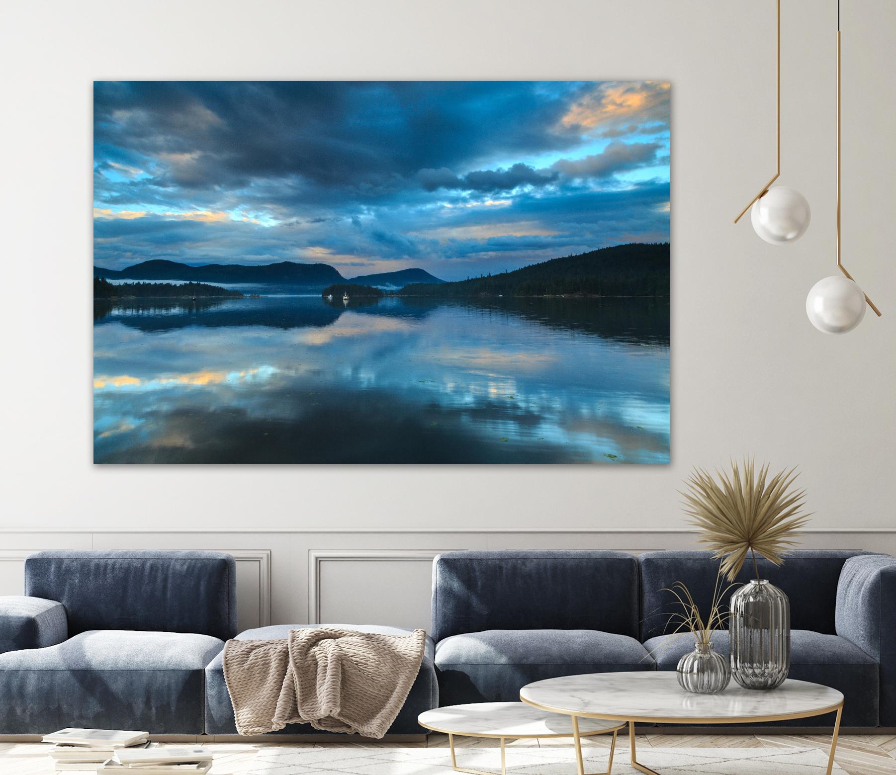 Waiatt Bay Evening by Shawn/Corinne Severn on GIANT ART - multicolor landscapes; photography; coastal