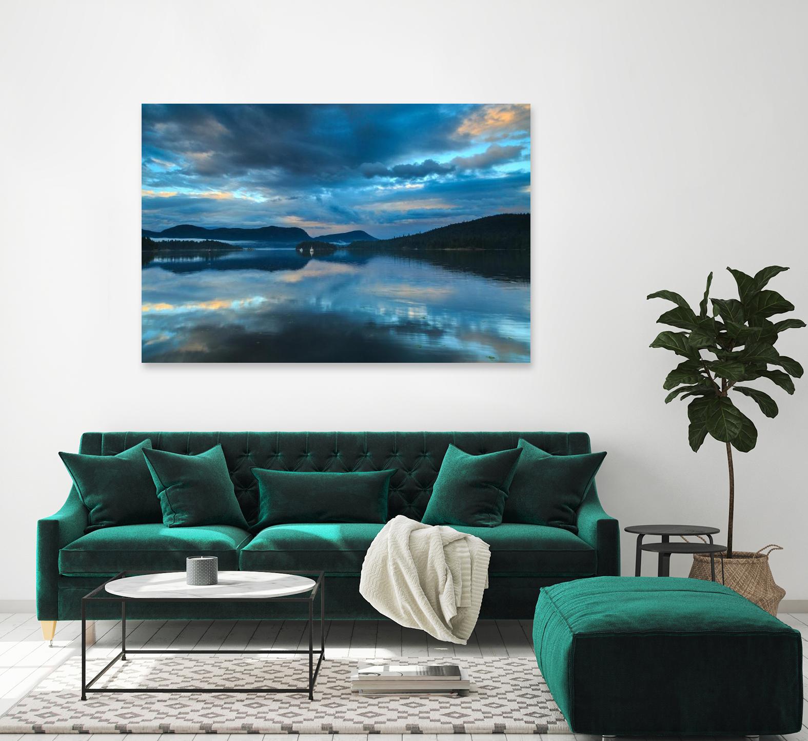 Waiatt Bay Evening by Shawn/Corinne Severn on GIANT ART - multicolor landscapes; photography; coastal