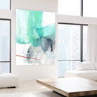 Beach Study 1 by Elisa Sheehan on GIANT ART - multicolor abstracts; contemporary