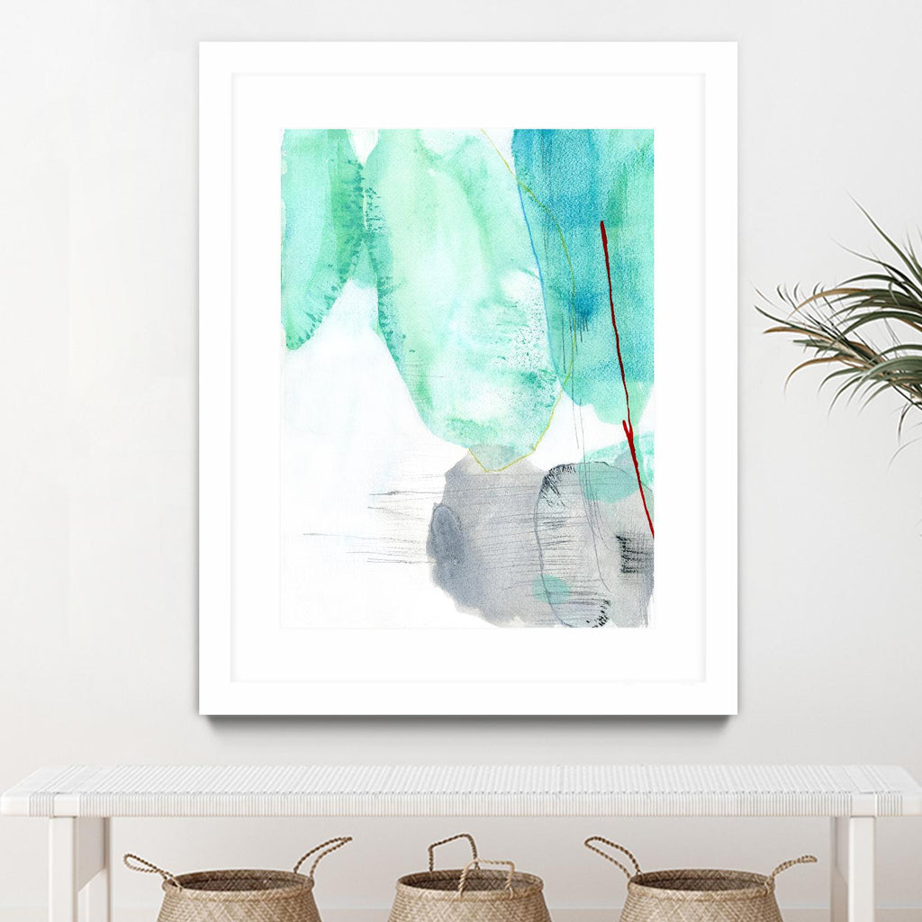 Beach Study 2 by Elisa Sheehan on GIANT ART - multicolor abstracts; contemporary