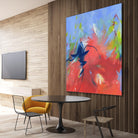 Bonfire by Elisa Sheehan on GIANT ART - multicolor abstracts; contemporary