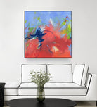 Bonfire by Elisa Sheehan on GIANT ART - multicolor abstracts; contemporary