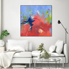 Bonfire by Elisa Sheehan on GIANT ART - multicolor abstracts; contemporary