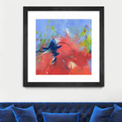 Bonfire by Elisa Sheehan on GIANT ART - multicolor abstracts; contemporary