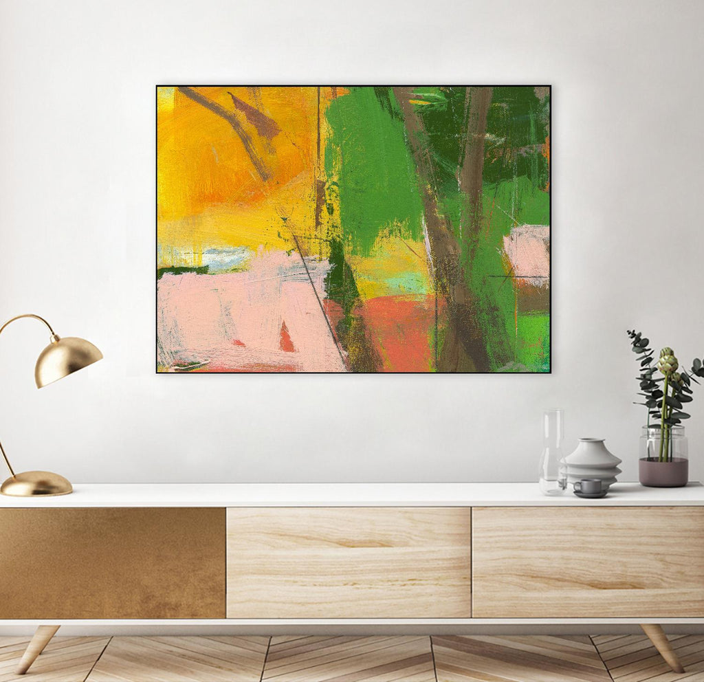 Pink Light Fragment 9 by Angela Saxon on GIANT ART - multicolor abstracts; contemporary