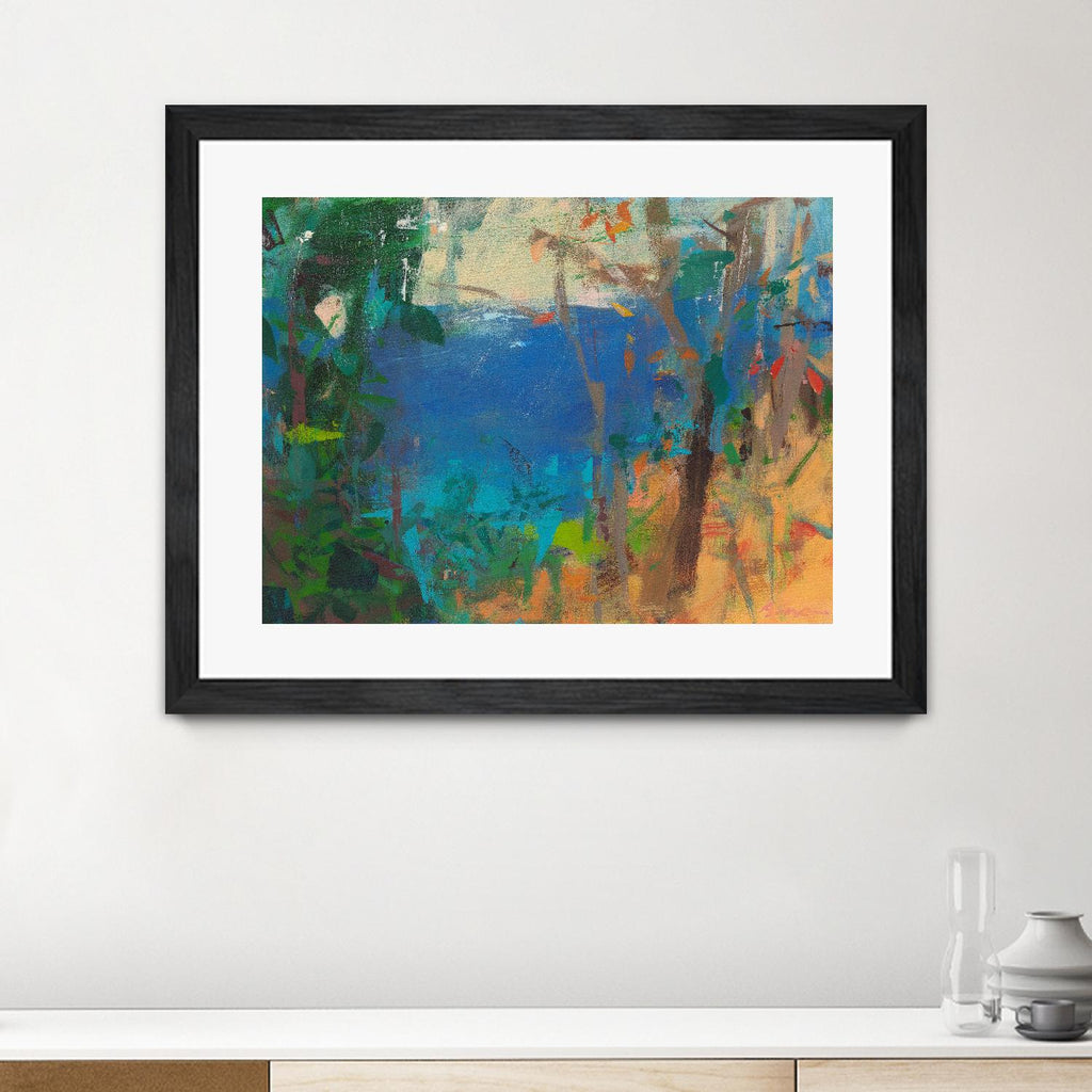 Skylark by Angela Saxon on GIANT ART - multicolor coastal; landscapes; contemporary; abstracts