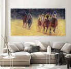 Derby 2016 by Valtcho Tonov on GIANT ART - multicolor animals; contemporary; sports