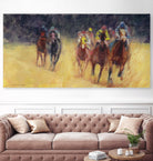 Derby 2016 by Valtcho Tonov on GIANT ART - multicolor animals; contemporary; sports