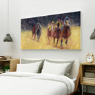 Derby 2016 by Valtcho Tonov on GIANT ART - multicolor animals; contemporary; sports