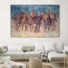 Final Sprint by Valtcho Tonov on GIANT ART - multicolor animals; contemporary; sports