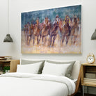 Final Sprint by Valtcho Tonov on GIANT ART - multicolor animals; contemporary; sports