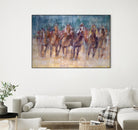 Final Sprint by Valtcho Tonov on GIANT ART - multicolor animals; contemporary; sports