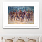 Final Sprint by Valtcho Tonov on GIANT ART - multicolor animals; contemporary; sports