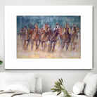 Final Sprint by Valtcho Tonov on GIANT ART - multicolor animals; contemporary; sports