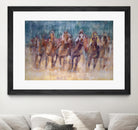 Final Sprint by Valtcho Tonov on GIANT ART - multicolor animals; contemporary; sports