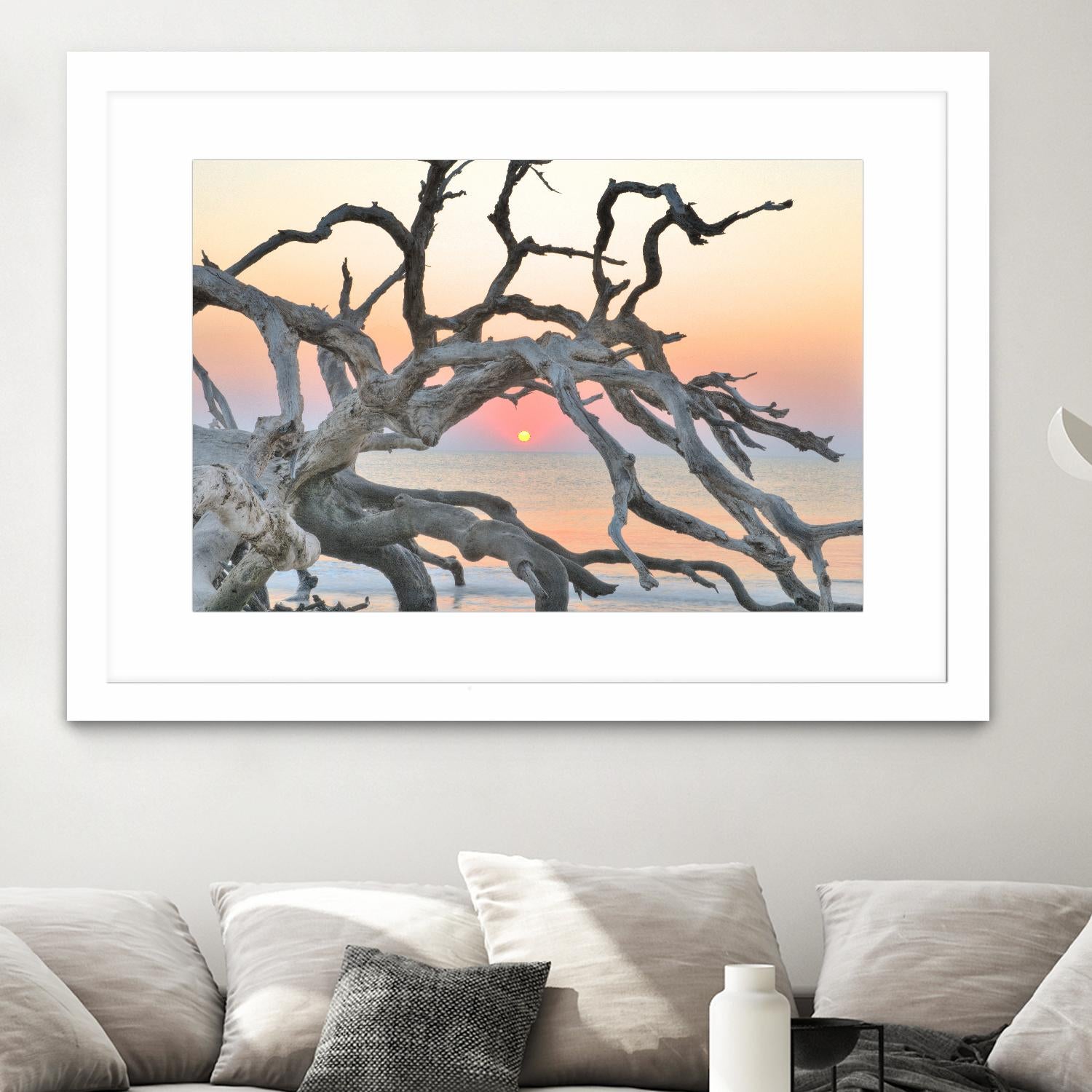 Sunrise Sentinel by Steve Vaughn on GIANT ART - multicolor photography; landscapes; coastal