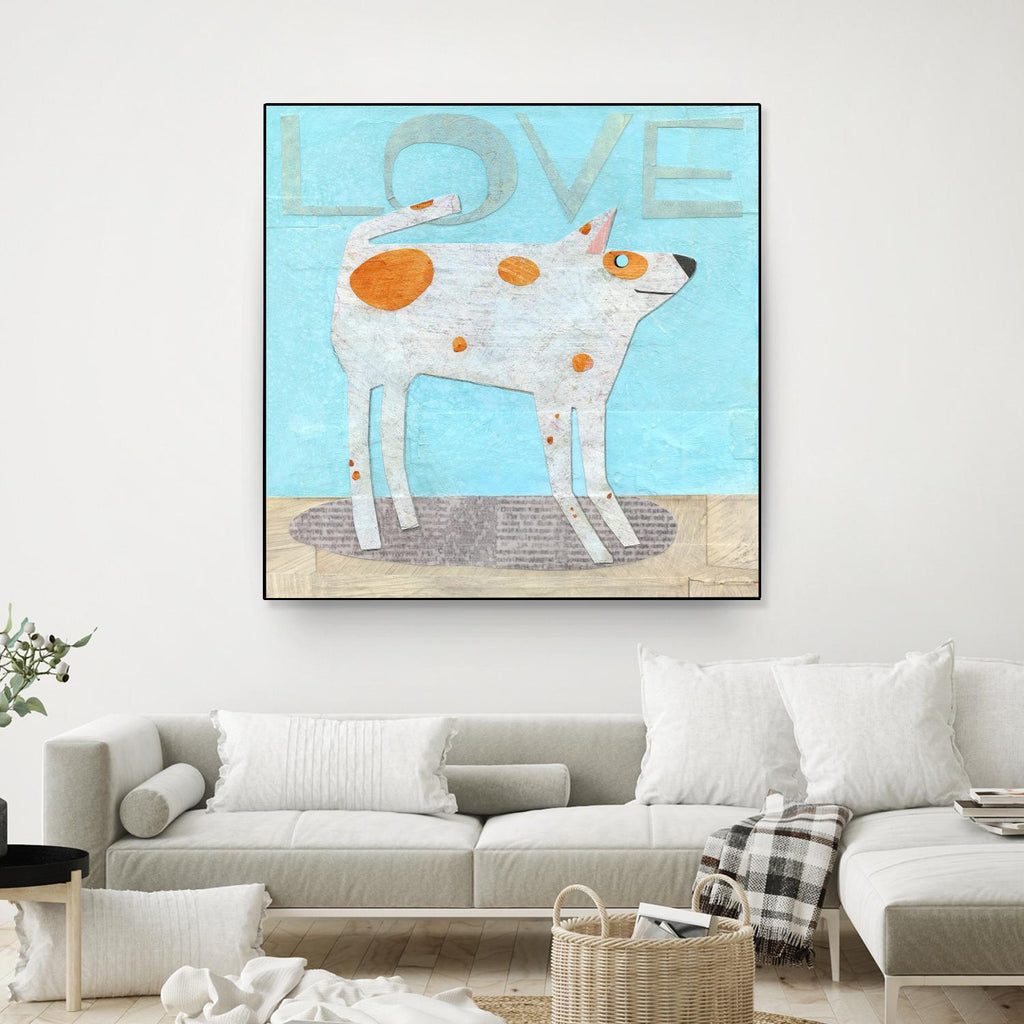 Faithful Friend by Judy Verhoeven on GIANT ART - multicolor animals; contemporary; novelty