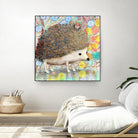 Hedgie by Judy Verhoeven on GIANT ART - multicolor animals; contemporary
