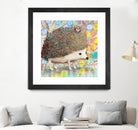Hedgie by Judy Verhoeven on GIANT ART - multicolor animals; contemporary
