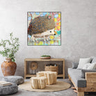 Hedgie by Judy Verhoeven on GIANT ART - multicolor animals; contemporary