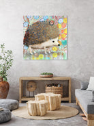 Hedgie by Judy Verhoeven on GIANT ART - multicolor animals; contemporary