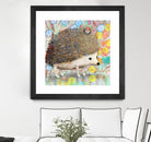 Hedgie by Judy Verhoeven on GIANT ART - multicolor animals; contemporary