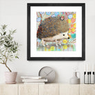 Hedgie by Judy Verhoeven on GIANT ART - multicolor animals; contemporary