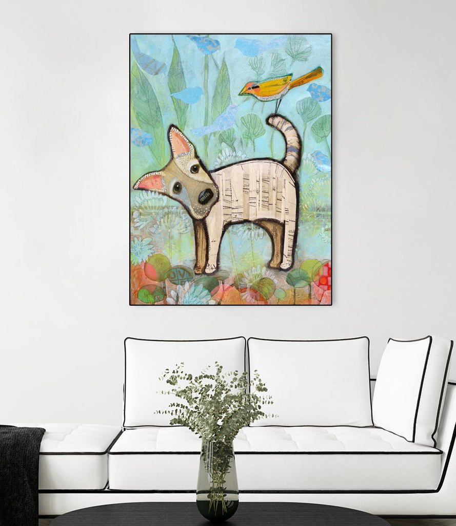 Milk & Cookie by Judy Verhoeven on GIANT ART - multicolor animals; contemporary