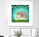 Porcupine for Thomas by Judy Verhoeven on GIANT ART - multicolor animals; contemporary