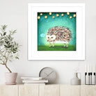 Porcupine for Thomas by Judy Verhoeven on GIANT ART - multicolor animals; contemporary